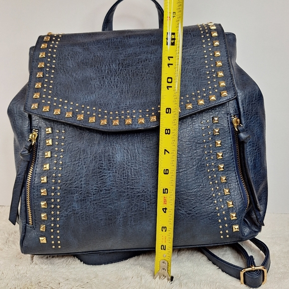 SAM & HADLEY NAVY BLUE BACKPACK - Picture 3 of 12